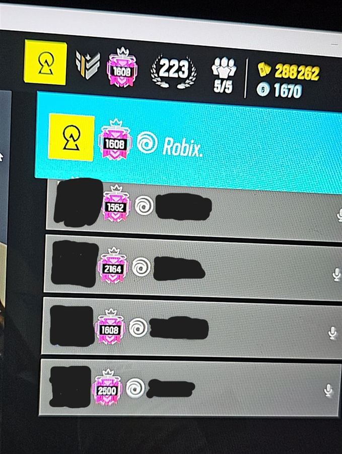 Rainbow Six Siege rank